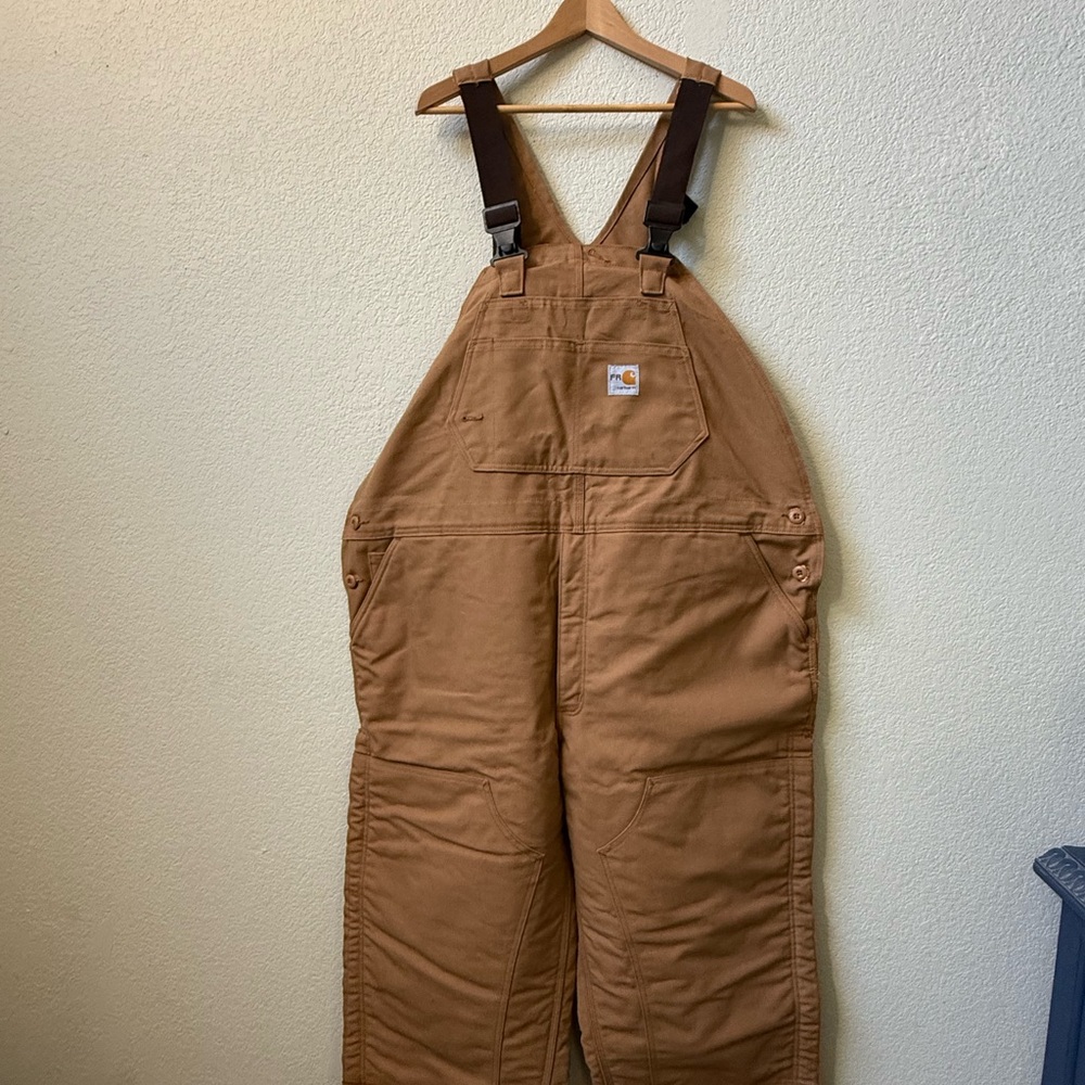 Carhartt Tan Work Overalls
